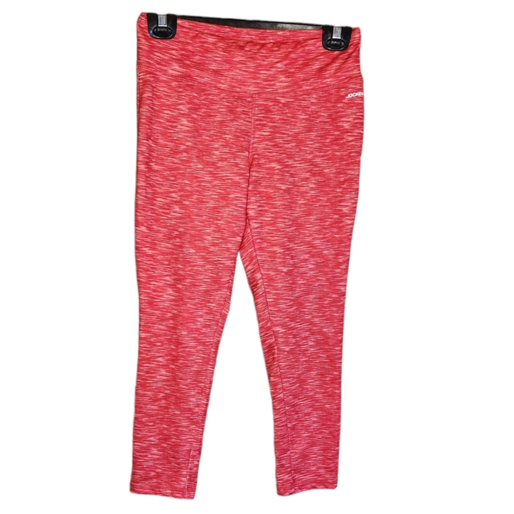 Jockey Capri workout leggings Pink Womens Size Small